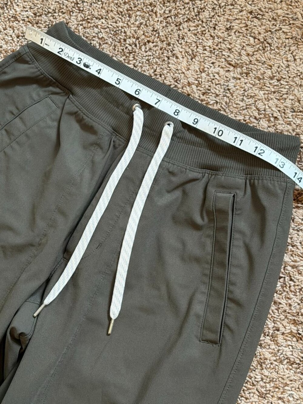 Vuori Men's Meta Jogger Olive Green Size S Small - Picture 7 of 8